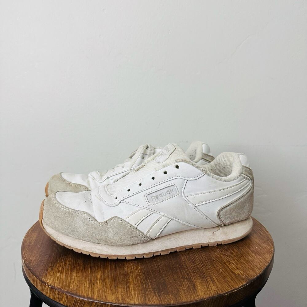 Reebok Classic Harman Run Women’s White And Gray Sneakers Women’s Size 8